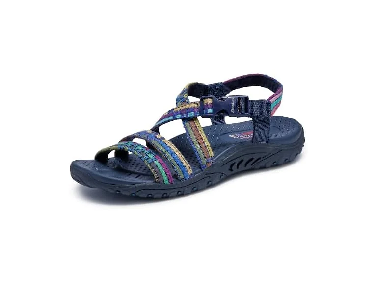 Skechers Women Reggae-Sew Me-Boho Woven Sandal