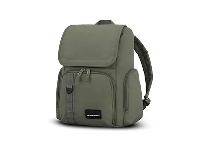 High Sierra Lineage Flap Backpack- Olive