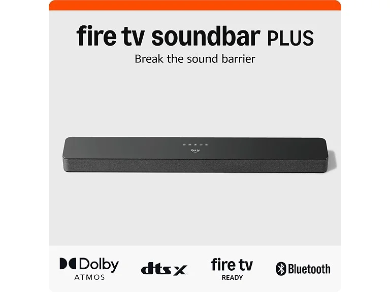 Amazon Fire TV Soundbar Plus (Newest Model)