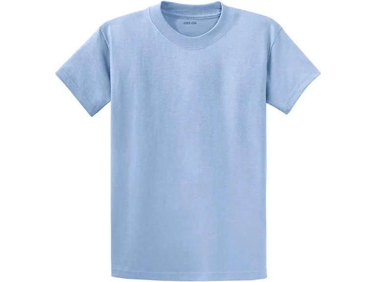 Joe's USA Kids (XS) Cotton Short T-shirt-xs-light