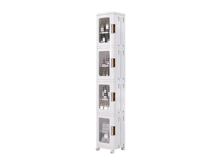 VECELO VECELO 4-Tier Narrow Storage Cabinet