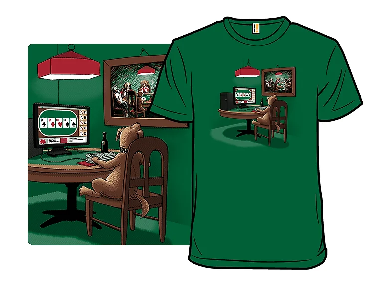 Dog Playing Poker Online