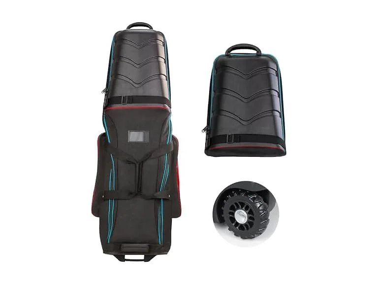 TwilightEmber Hard Case Golf Travel Bag