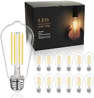 BORT ST58 Vintage LED Edison Bulbs