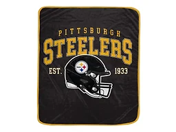 NFL Team Logo Soft Blanket - Pittsburgh Steelers