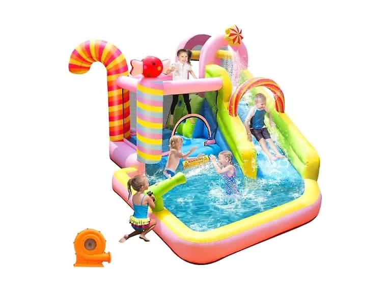 NBSPORT Inflatable Water Slide Bounce House