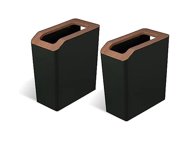 2.1 Gallon Small Trash Can, 2-Pack