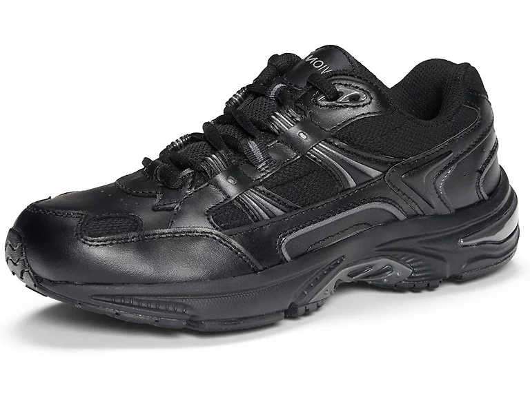 Vionic Walker Men's Plantar Fasciitis Shoe- Black- 8W
