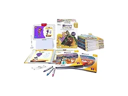 BYJU’S Learning Kit: Disney, Kindergarten Premium Edition (App + 10 Workbooks) Ages 4-6 - Featuring Disney & Pixar Characters - Learn Letter Sounds, Sight Words & Numbers - Osmo Fire base included