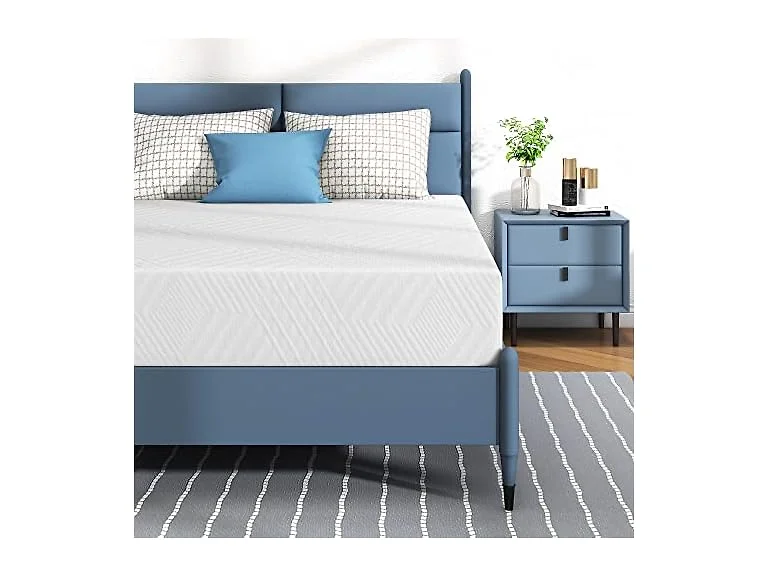 IULULU 10" Queen Gel Foam Mattress