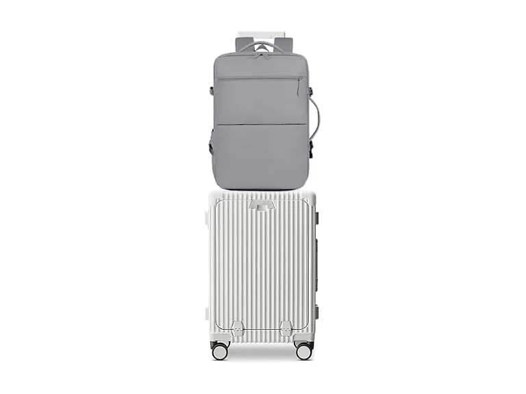 feilario 2-Pc Aluminum Carry-On Set