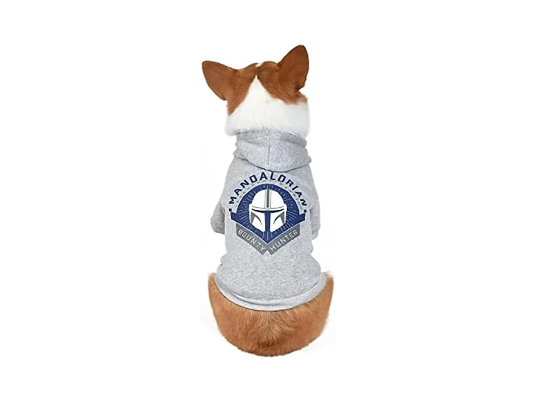 Star Wars for Pets The Mandalorian Dog Hoodie, M