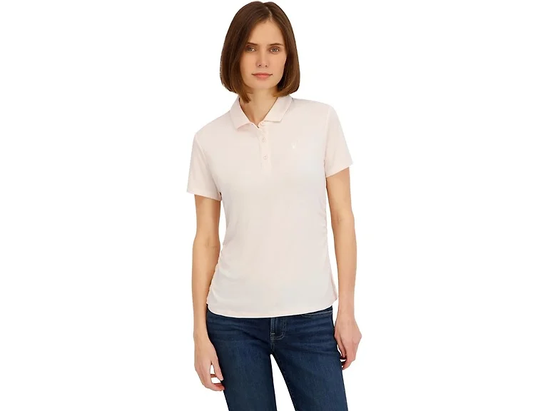 Spyder Women's Short Sleeve Polo Top (Small)