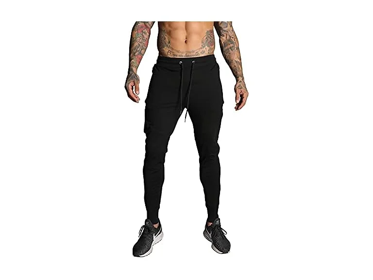 Firstgym Men (S) Joggers Sweatpants Slim Pants