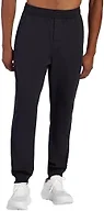 Gaiam Men’s Chill Flex Jogger, Slim Fit, 30” Inseam, Stretch Midweight Material, Black, X-Large