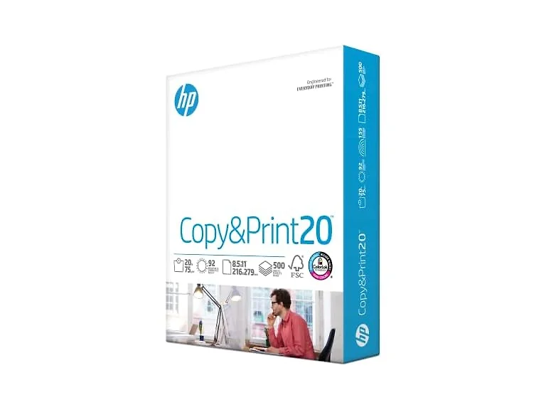 HP Printer Paper | 8.5 x 11 Paper | Copy &Print 20 lb | 1 