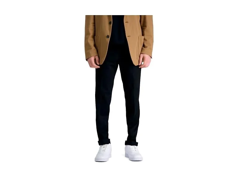 Haggar Men Premium No Iron Slim Flat Front Pant
