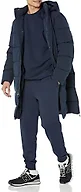 Amazon Essentials Men's Hooded Long Puffer Coat, Navy, XX-Large