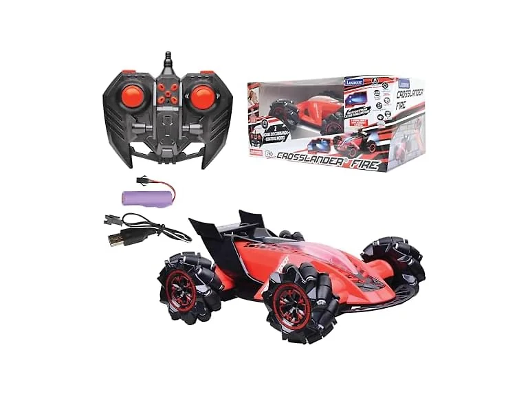 LEXiBOOK, Crosslander Fire RC Car, RC60