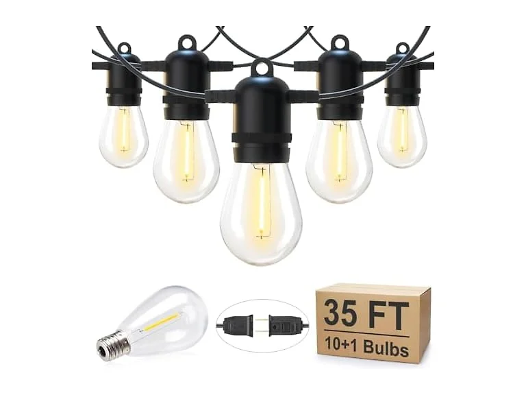 Brightown 35FT Edison String Lights