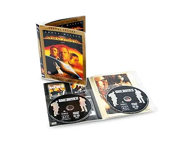 Djois 3L Fr 10280 50 x Double DVD Cases Clear