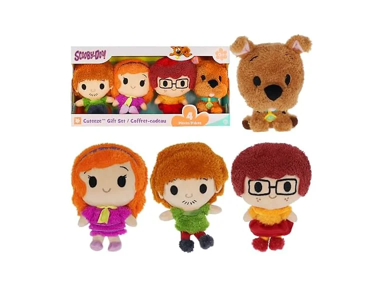 Kids Preferred Scooby-Doo 4 Piece Cuteeze Set