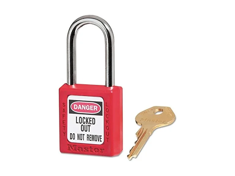 Master Lock Lockout Padlock, 6/Box