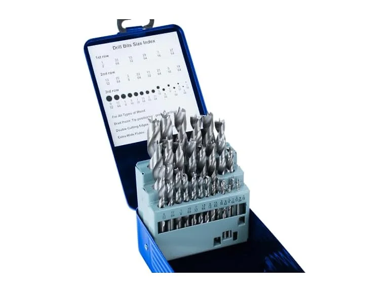 Mozeyerh 29Pcs Brad Point Wood Drill