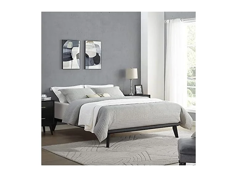 Decoro Metro Wood Platform Bed White