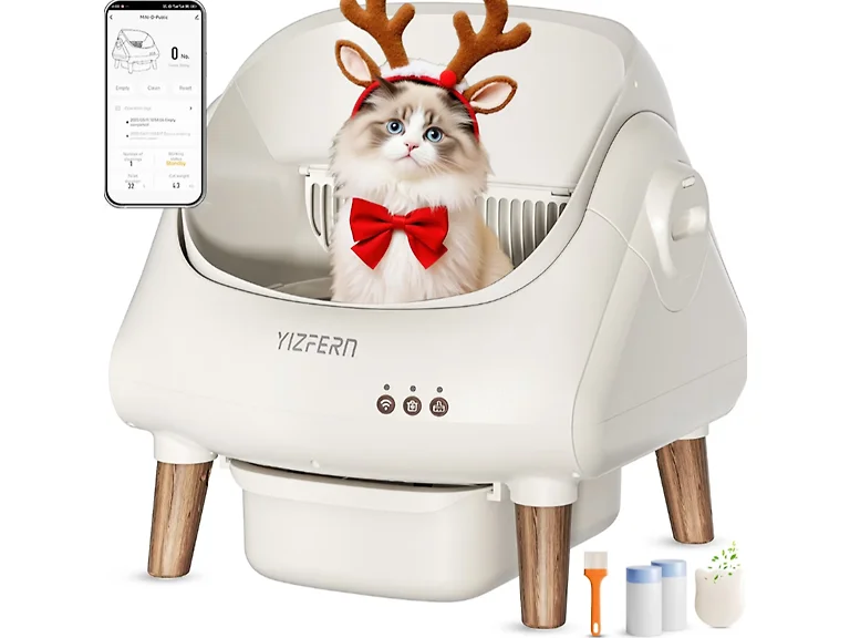Smart Self Cleaning Cat Litter Box
