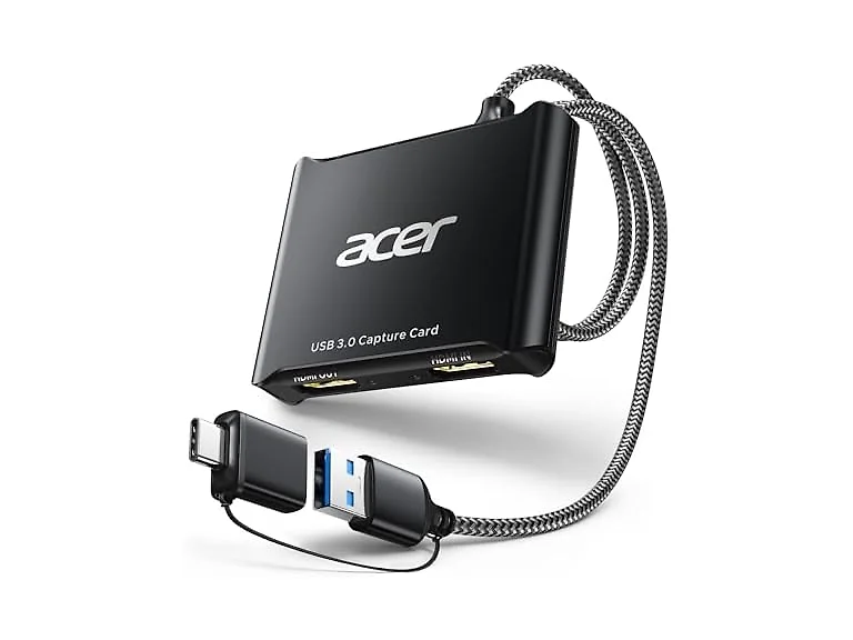 Acer USB 3.0 HDMI Capture Card 4K 1080P