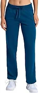 HEAD Women’s Straight Leg Pant, Relaxed Fit, Midweight Fleece Material, Sailor Blue, Small