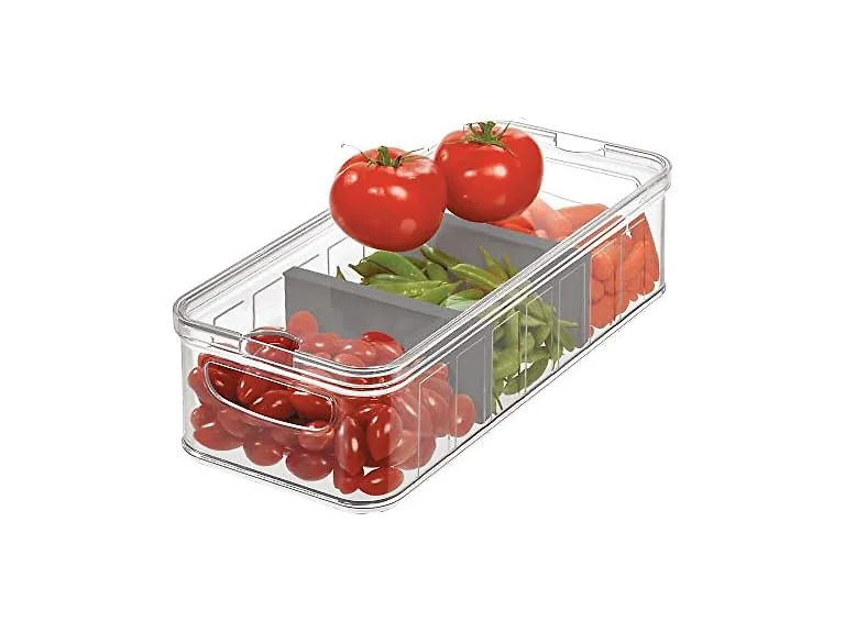 iDesign Crisp Divided Produce Container