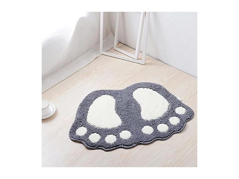 JIAN YA NA Non Slip Bath Toilet Mat Cute Big 