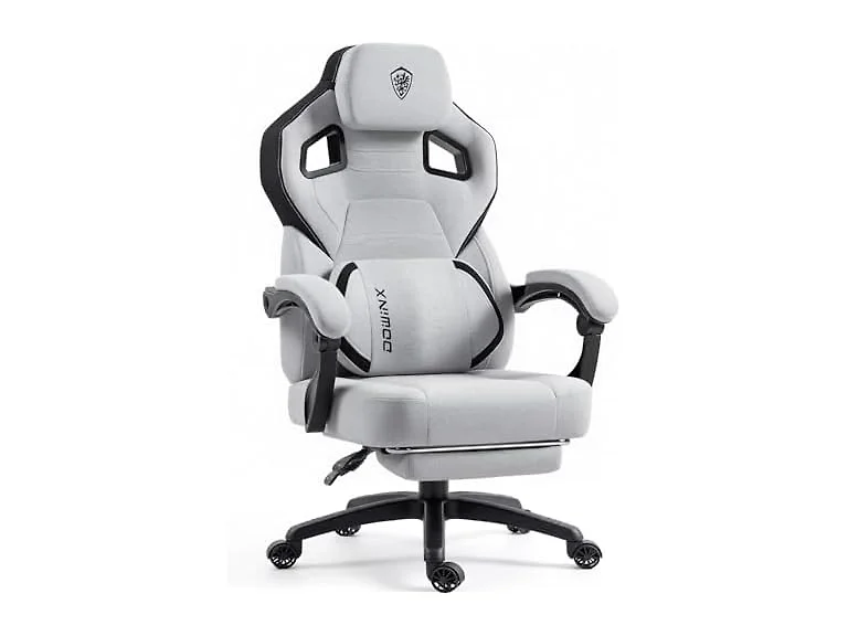 Dowinx Woven Fabric Gaming Chair Grey