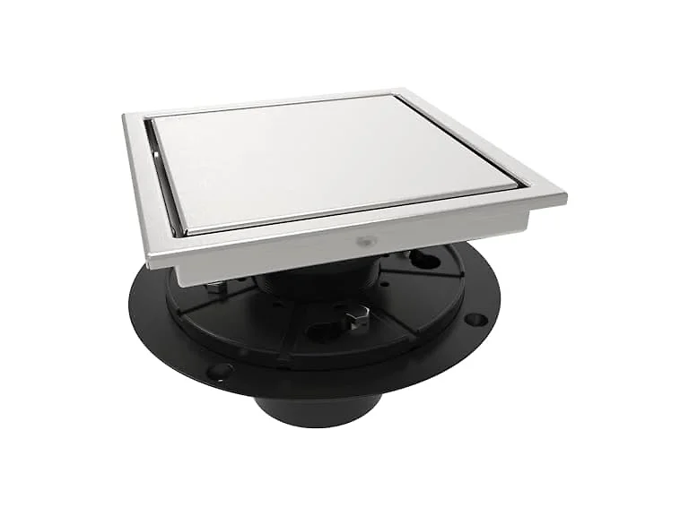 ELLO&ALLO 6 Inch Square Shower Drain Floor Drain