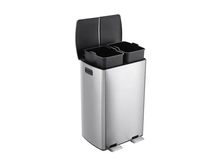 2 x 8 Gal / 60L Dual Kitchen Trash Can