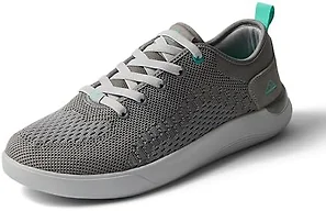 REEF Mens Shoes, Swellsole Neso, Grey/Aqua, 11