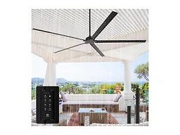 Parrot Uncle F8006BK-PU 84 Inch Outdoor Waterproof Cei