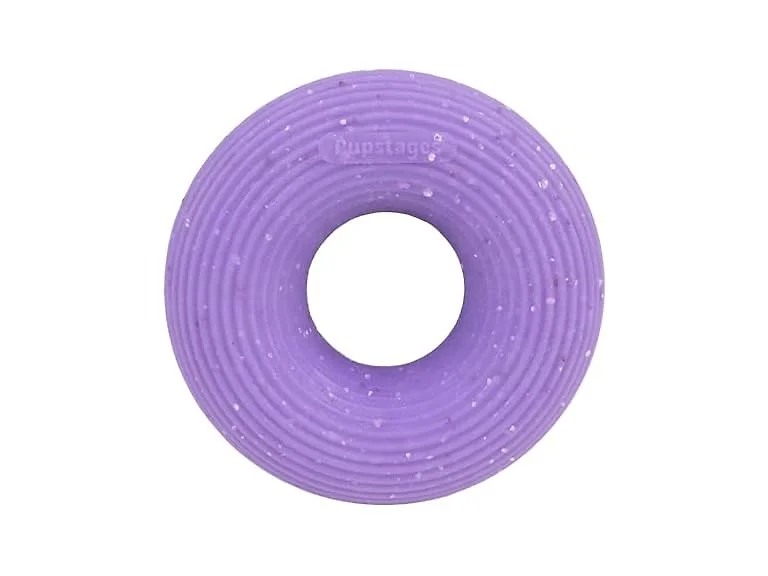 Pupstages Flex-Force Ring Dog Chew Toy, Fetch & Tug