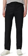Amazon Essentials Men's Classic Fit 5 Pocket Commuter Pants, Black, 35WX30L