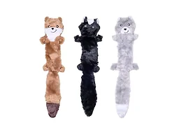 ZIPPY PAWS IPL-ZIPPY_9860 18 Inch Skinny Peltz Trio Mult