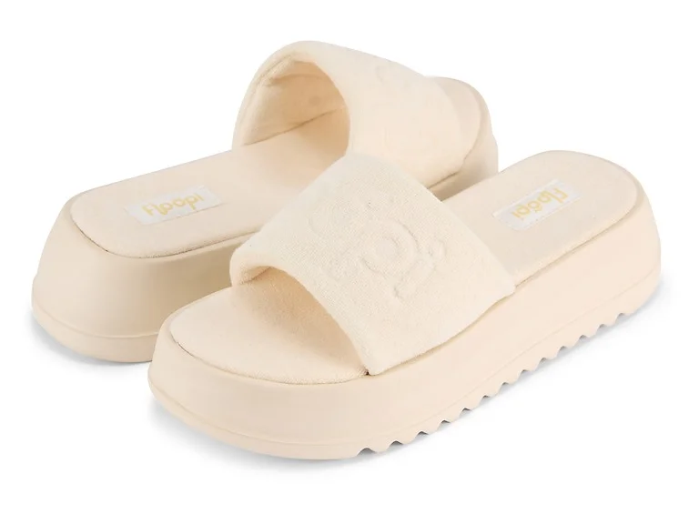 Floopi Womens Terry Wedge Slide