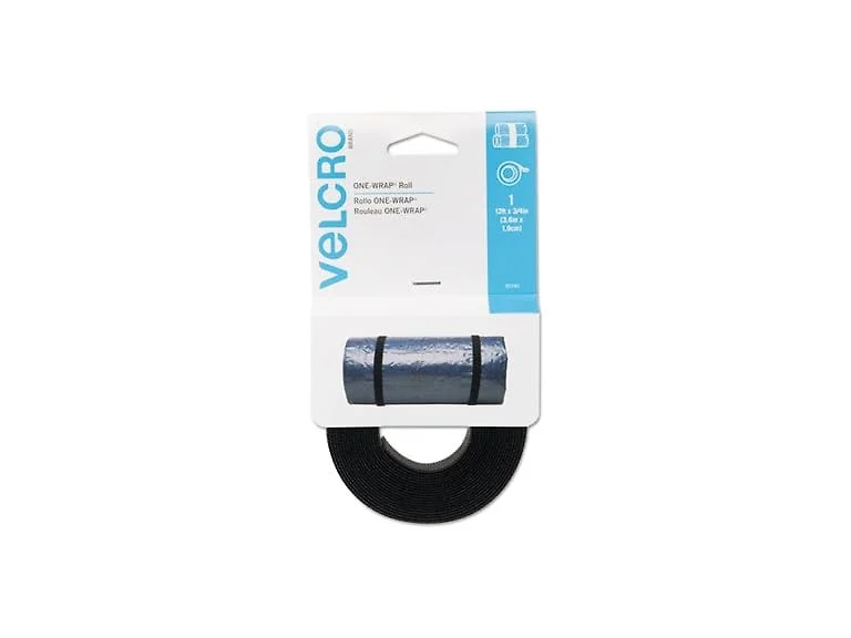 VELCRO One-Wrap Reusable Ties, 3/4" x 12 ft.,