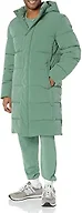 Amazon Essentials Men's Hooded Long Puffer Coat, Sage Green, 3X-Large Big