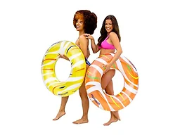 Monsoon monsoon [Citrus] 2-Pack Luxury Pool Floa