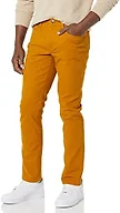 Amazon Essentials Men's 5-Pocket Stretch Twill Jeans-Inspired Casual Pants, Gold, 36W x 31L