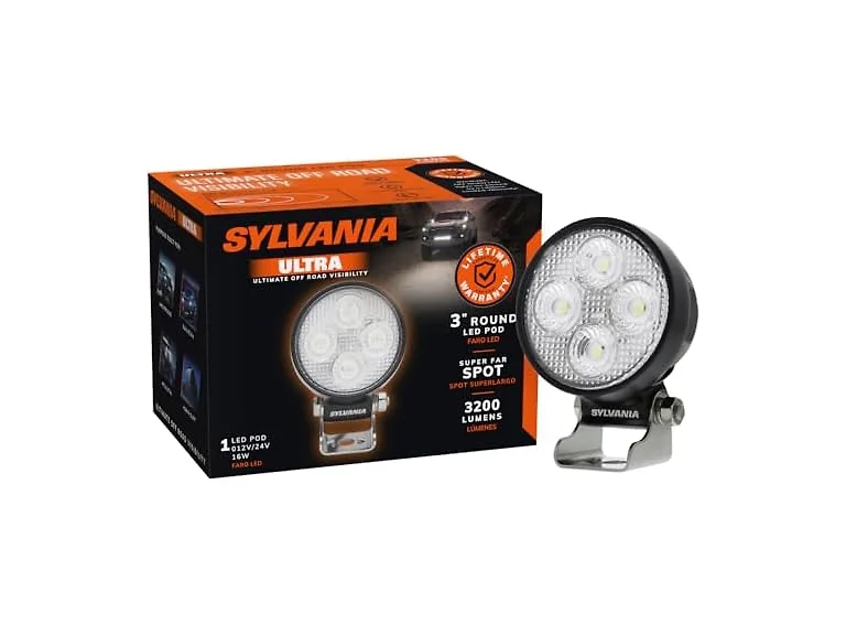 SYLVANIA Ultra 3 Inch LED Pod Round -