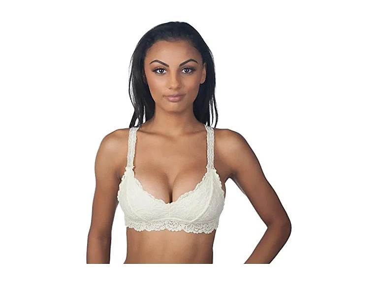 Anemone (Small-Medium) Lace Racerback Bralette