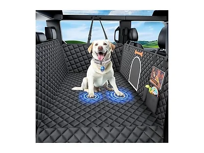 Waterproof Dog Car Seat Cover w/ Mesh
